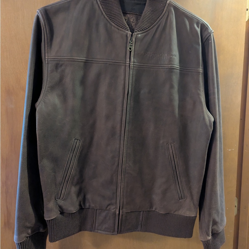 Disney’s Pirates of the Caribbean At World End Men's Leather Jacket